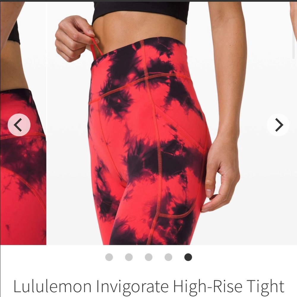 Invigorate Lulu Lemon High-rise Tight